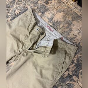 Gramicci Pants Mens 38x32 Hiking Climbing Outdoor Khaki 100% Cotton Straight